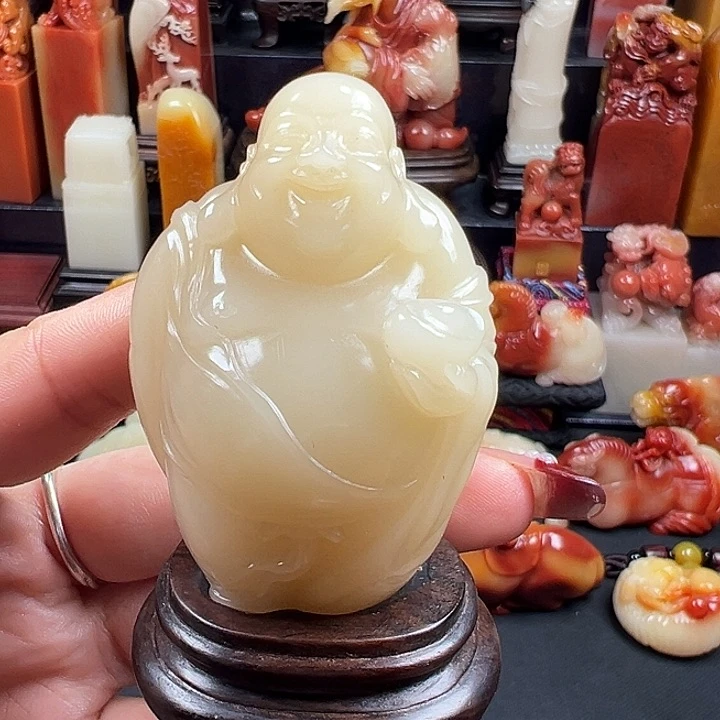 寿山石老性芙蓉石