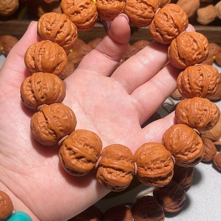 猴头核桃手串南瓜墩手持