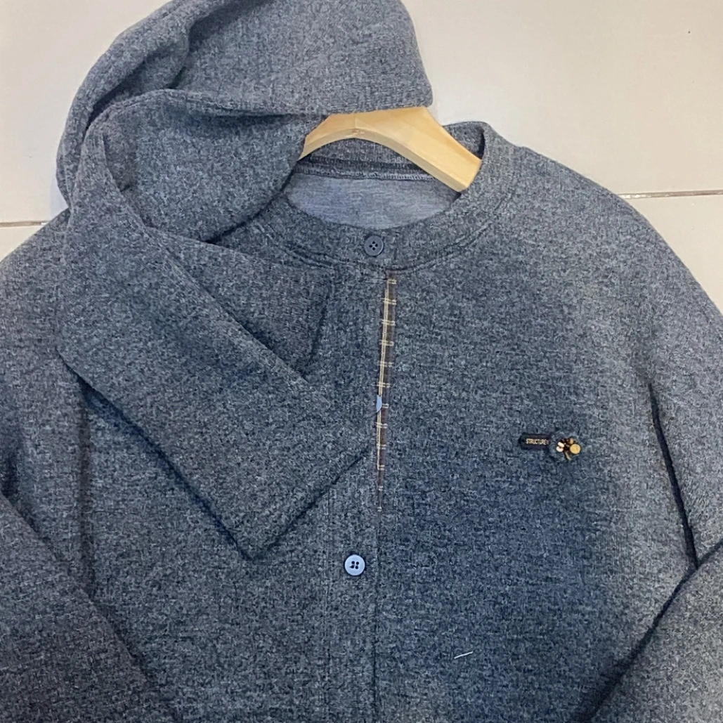 短款厚款薄款女长袖秋季毛针织衫时尚ins开衫气质