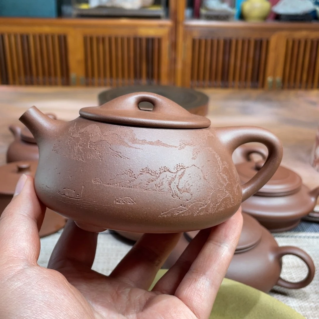 紫砂茶壶天**帅宜兴紫砂原矿紫砂壶