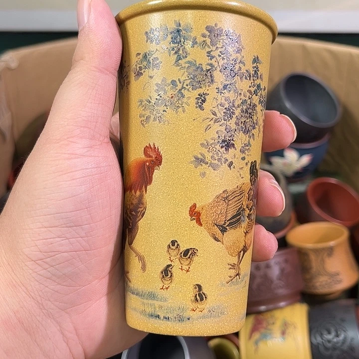 茶杯紫砂全手工紫砂主人杯