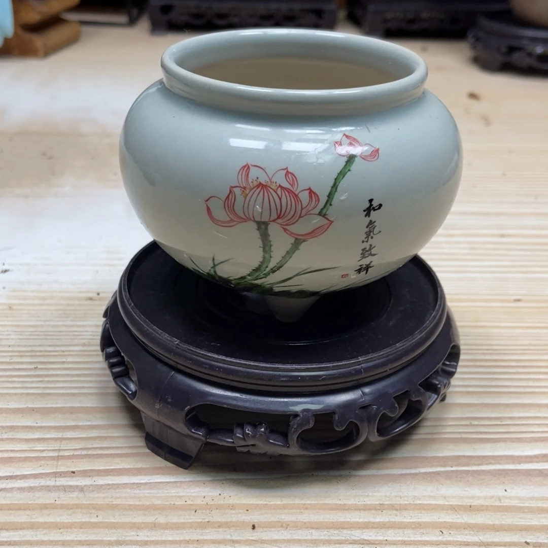 瓷片陶瓷花盆陶瓷艺术