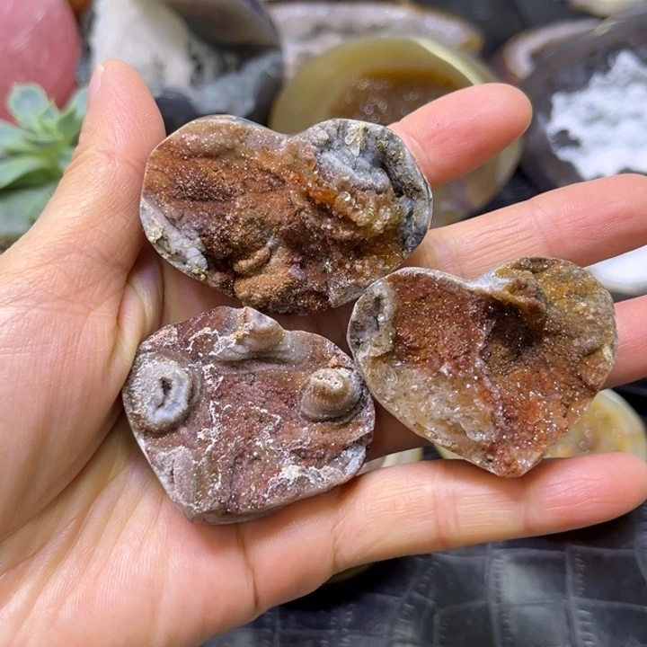 未镶嵌水晶发饰爱心3️⃣