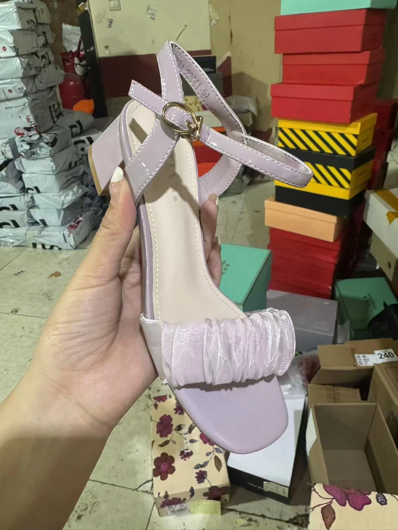 B-58紫色 新款百搭舒适凉鞋96837031