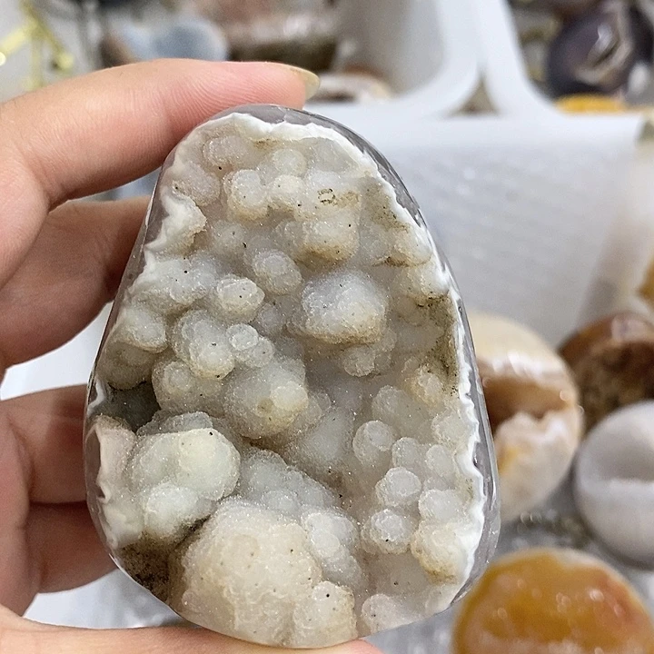 紫晶珠宝半成品未镶嵌