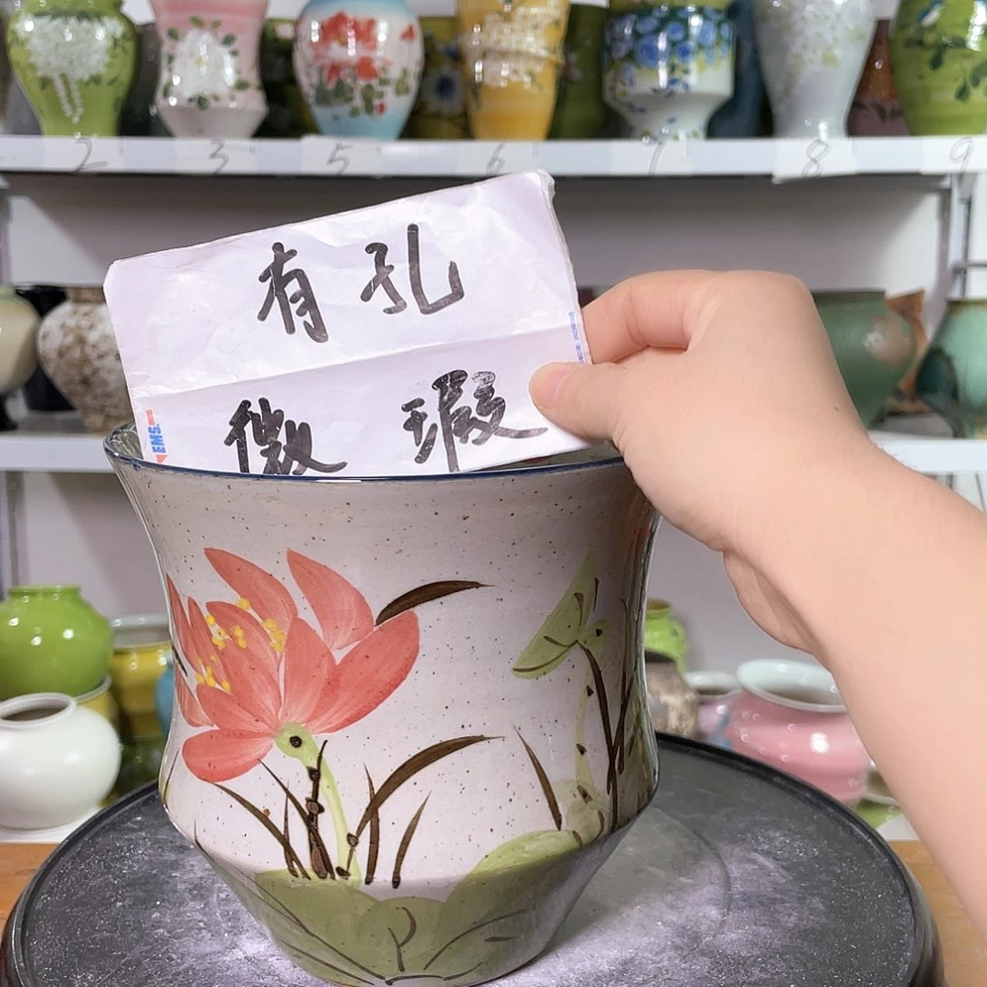 景德镇陶瓷花盆花器暇156