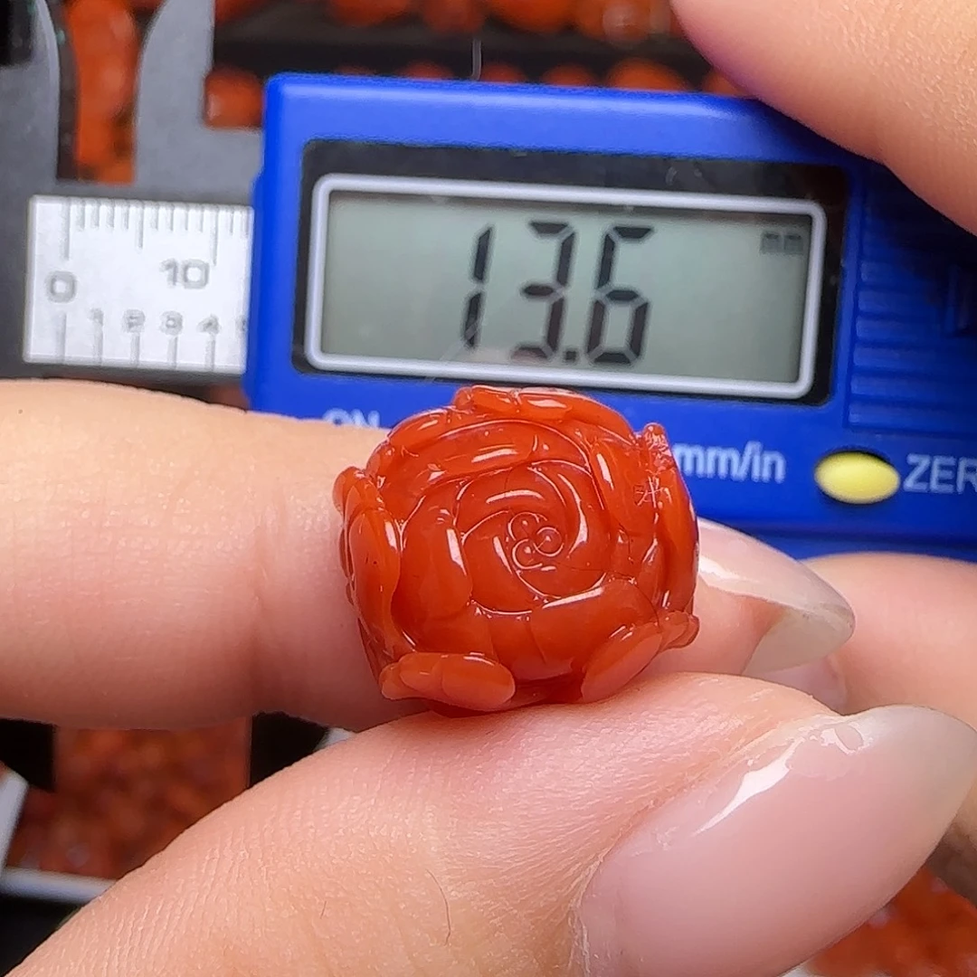 南红玛瑙未镶嵌吊坠(不含链)