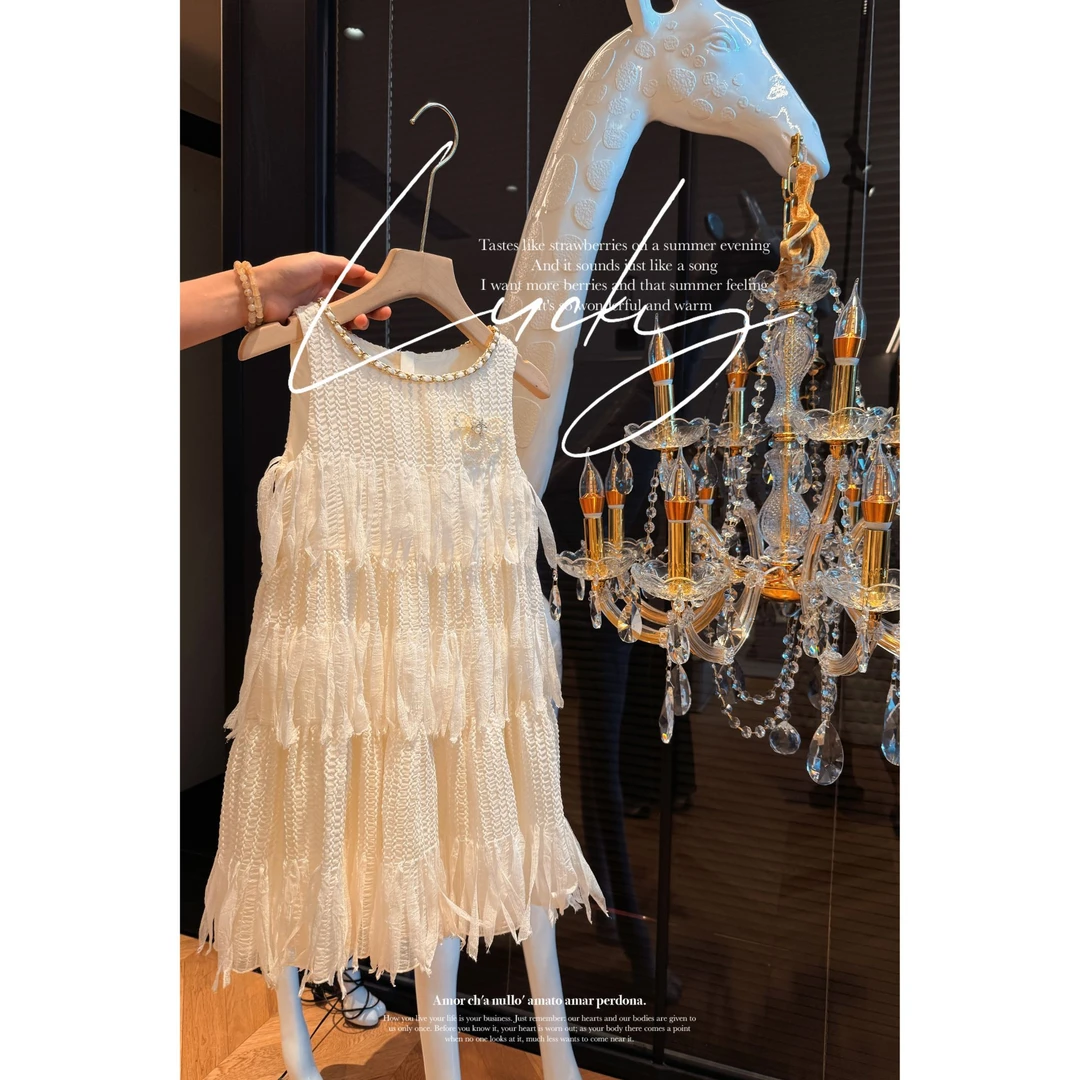 【现货】PP·Twinkle 高定设计师款重工女童连衣裙25032311