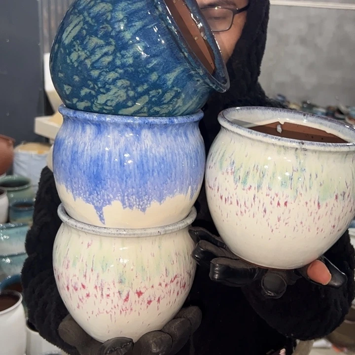 高度13口15啦啦花盆