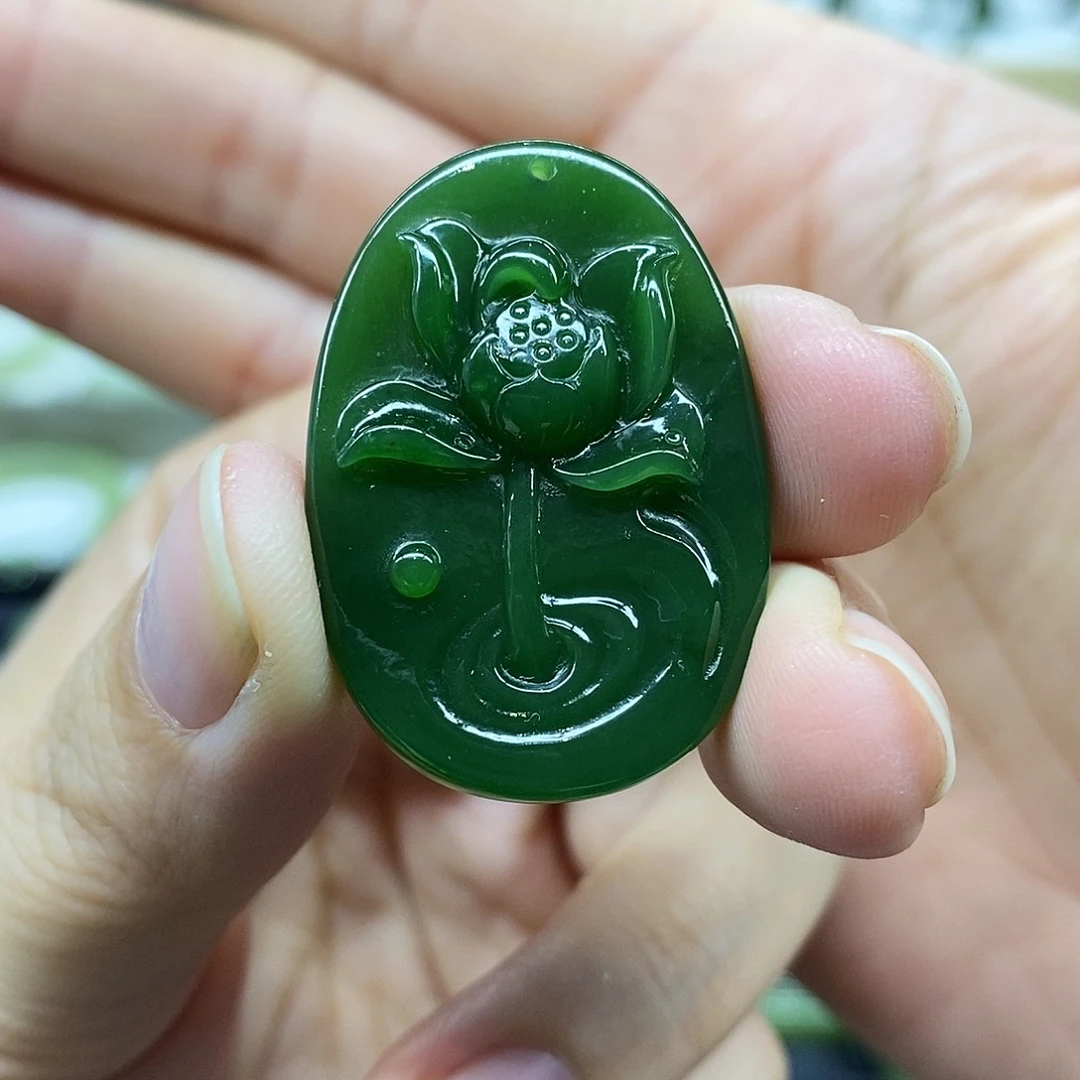 和田玉（碧玉）未镶嵌颈饰