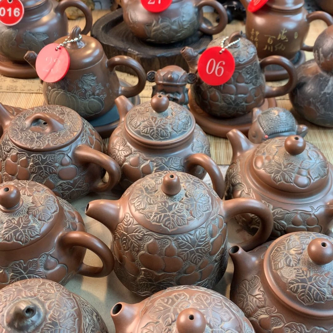 梓*黎昌权浮雕君德壶