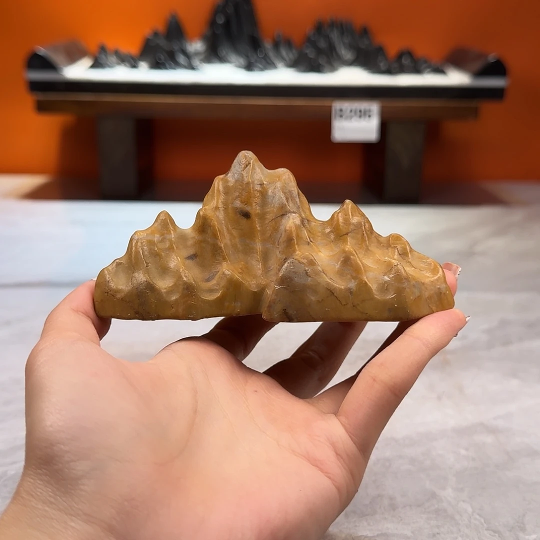 灵璧石雕刻奇石摆件