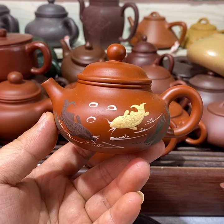 茶壶紫砂精工制作