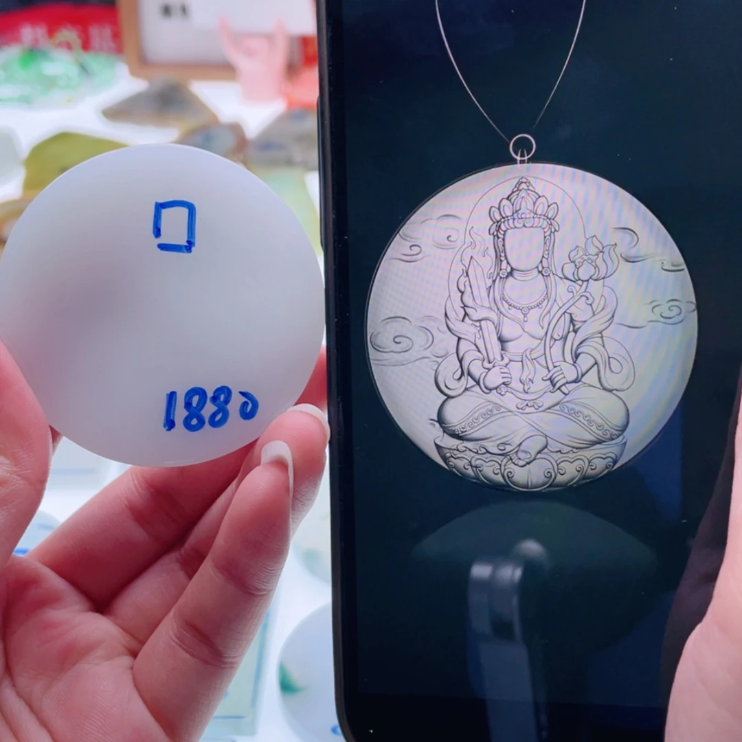 【闪购商品】未镶嵌定制翡翠天然翡翠包工