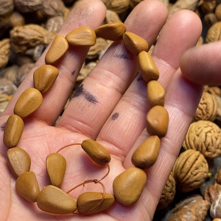 桃核吊坠东北特产24