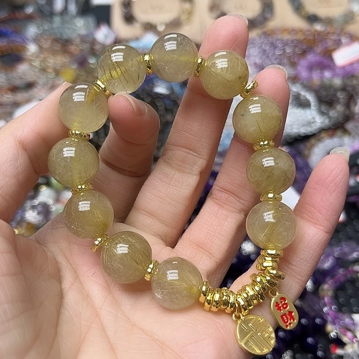 未镶嵌水晶手链多样性发一