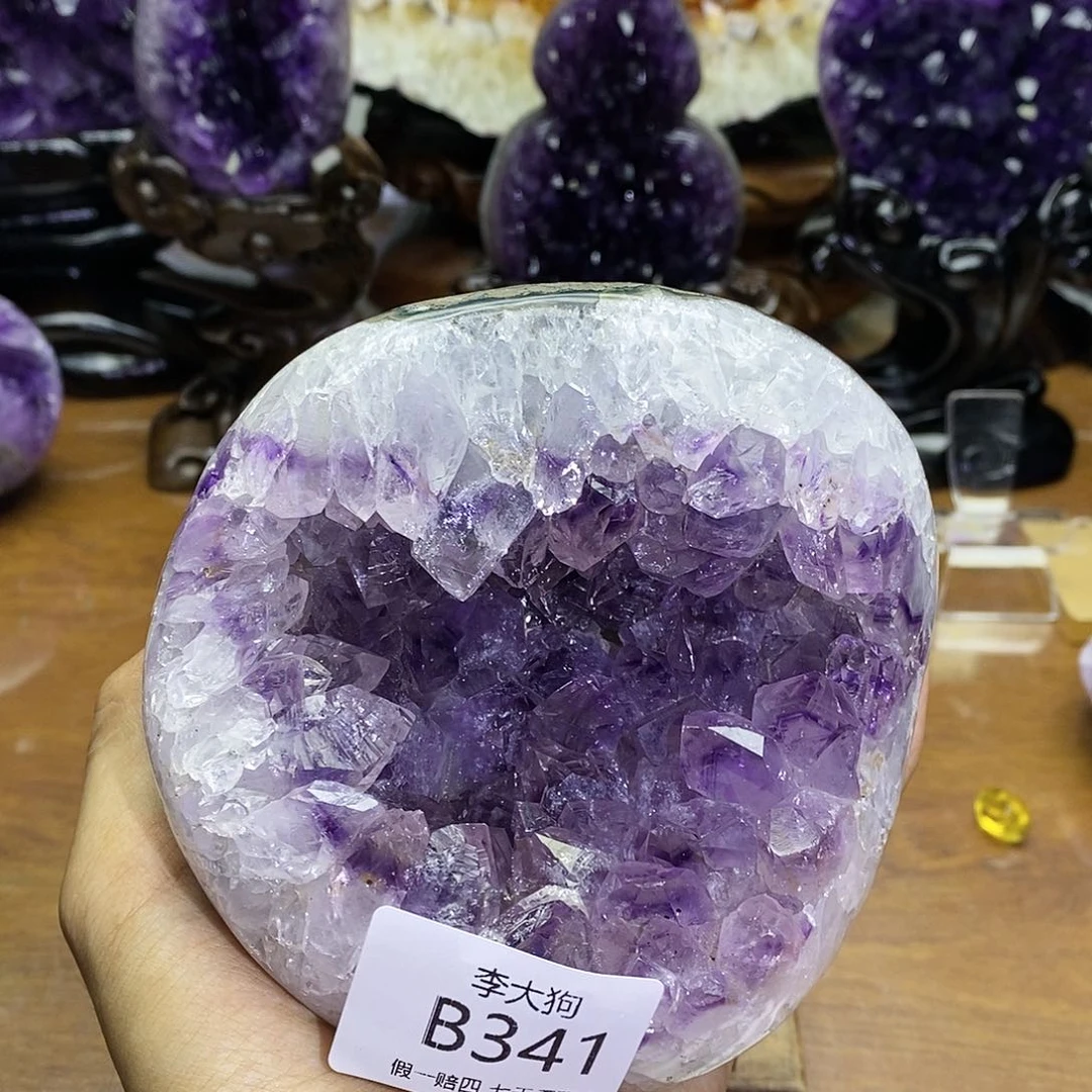未镶嵌大型摆件（非配饰）紫晶