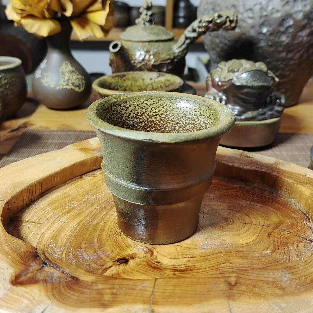 坭兴陶纯柴烧福利瑕杯100C