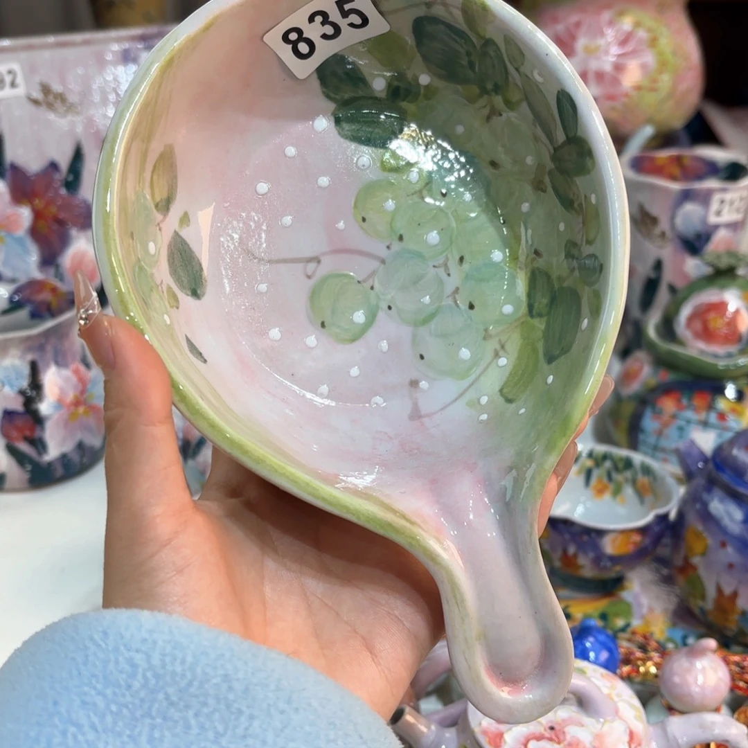 景德镇手绘高温釉下彩陶瓷茶具