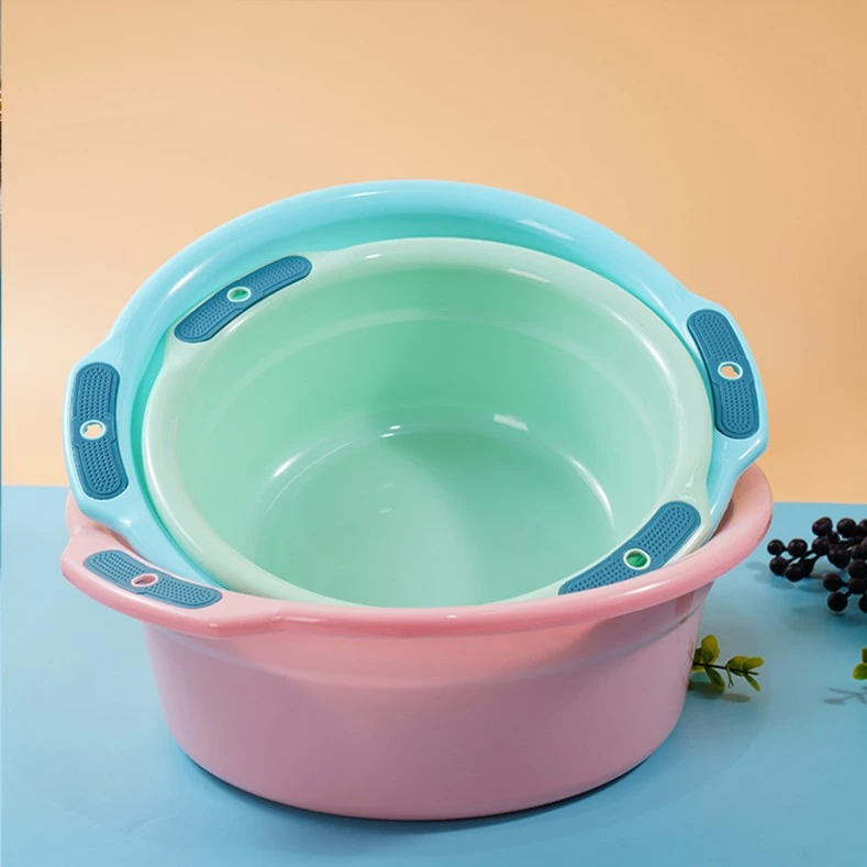 双耳塑料洗脸洗菜盆家用宝宝成人洗衣盆洗脚盆子洗漱盆