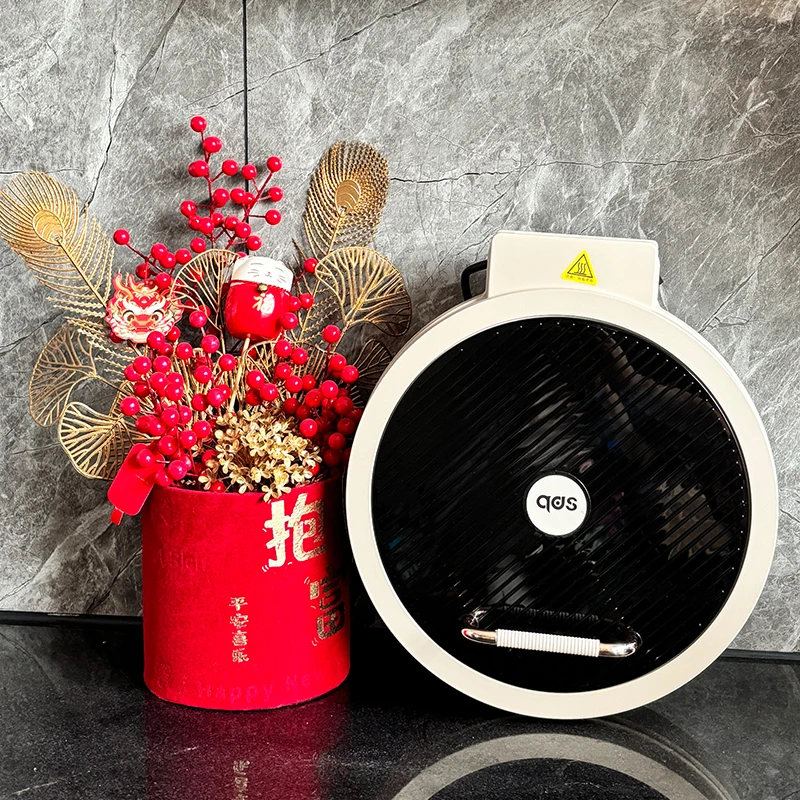 多功能电饼铛烙饼煎烤双面加热电饼铛家用圆形两用神器32cm