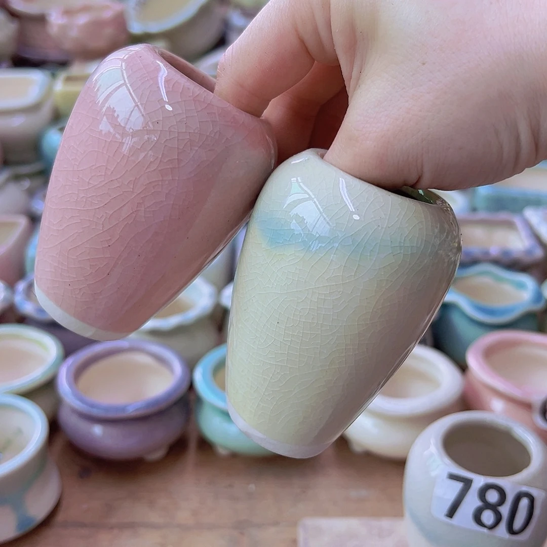 陶瓷花盆当场满12包邮