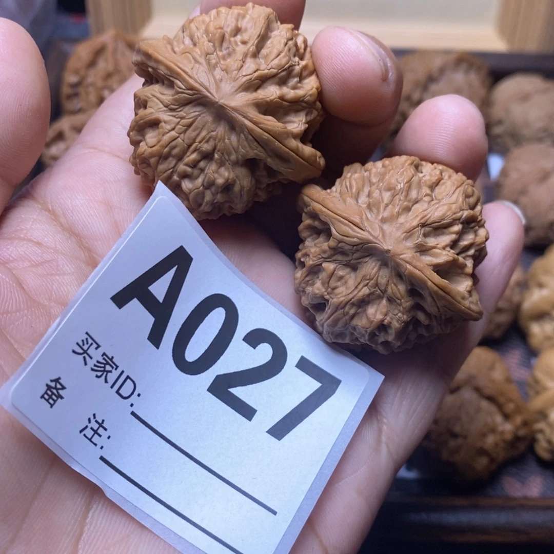把件文玩核桃39尺密纹