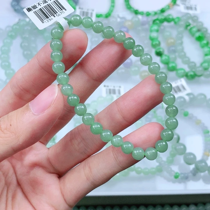 未镶嵌手链翡翠翡翠