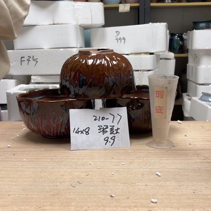 紫砂花盆多肉花盆微瑕77