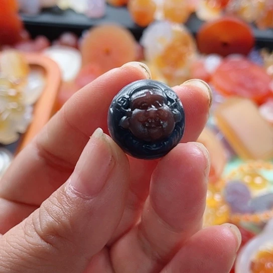 玛瑙/玉髓颈饰未镶嵌感**乖