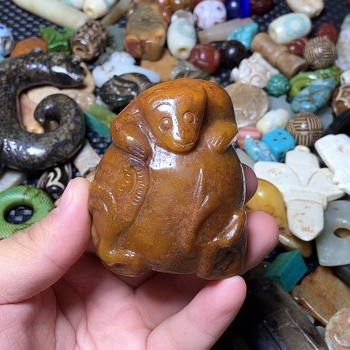 和田玉未镶嵌颈饰30