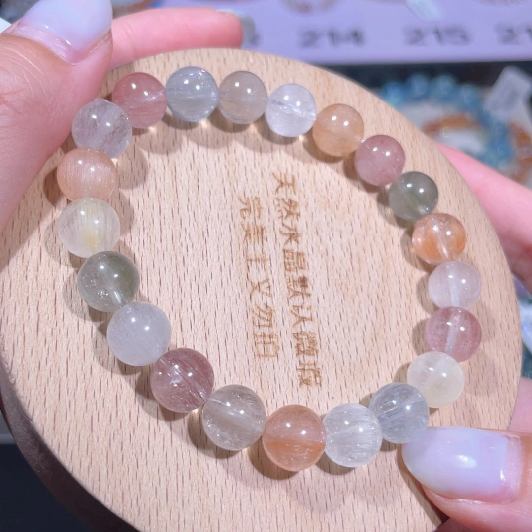 水晶手链未镶嵌213 号多样性发一 H 9mm+