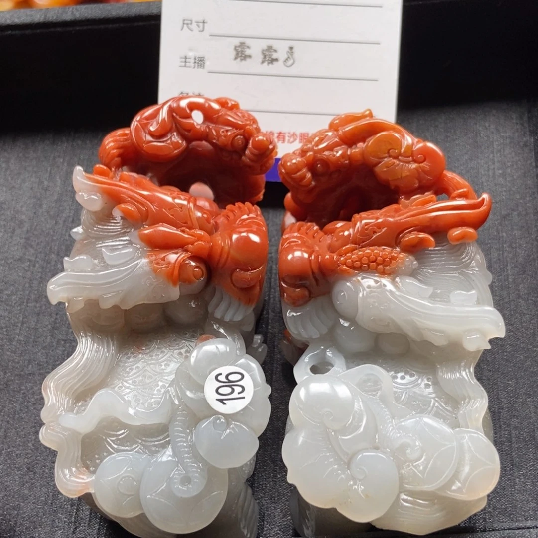 冠***军未镶嵌石英质玉（黄龙玉）貔貅