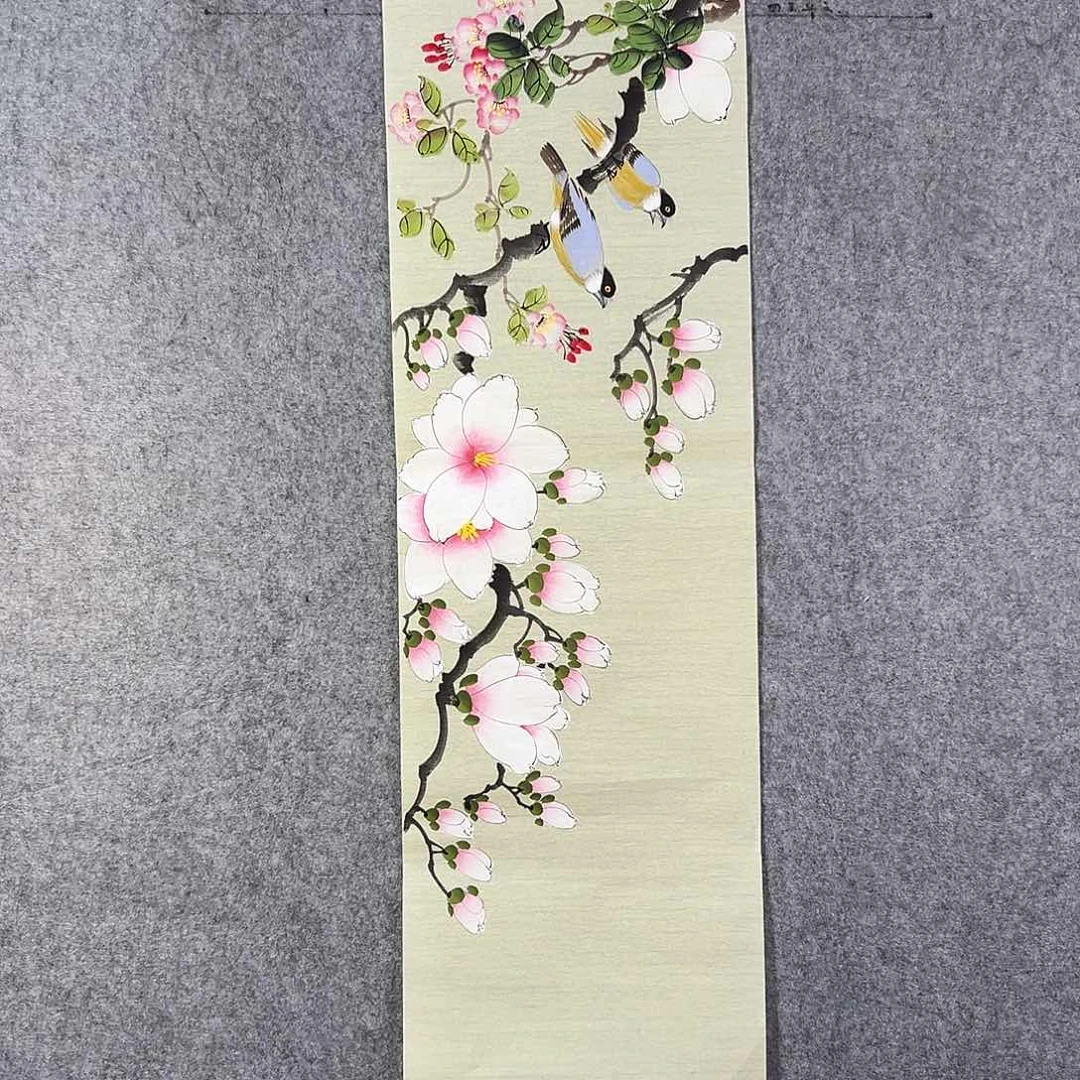 国画508 花鸟在此鸣叫的日子