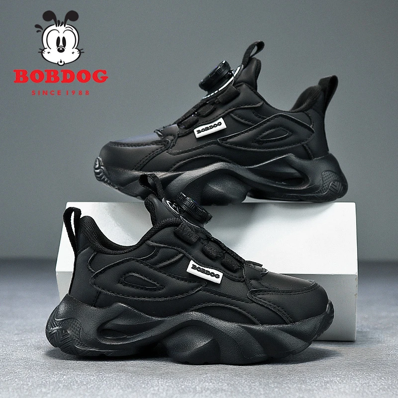 巴布豆儿童鞋子春秋季4-12岁男童老爹鞋中大童软底百搭女童运动鞋