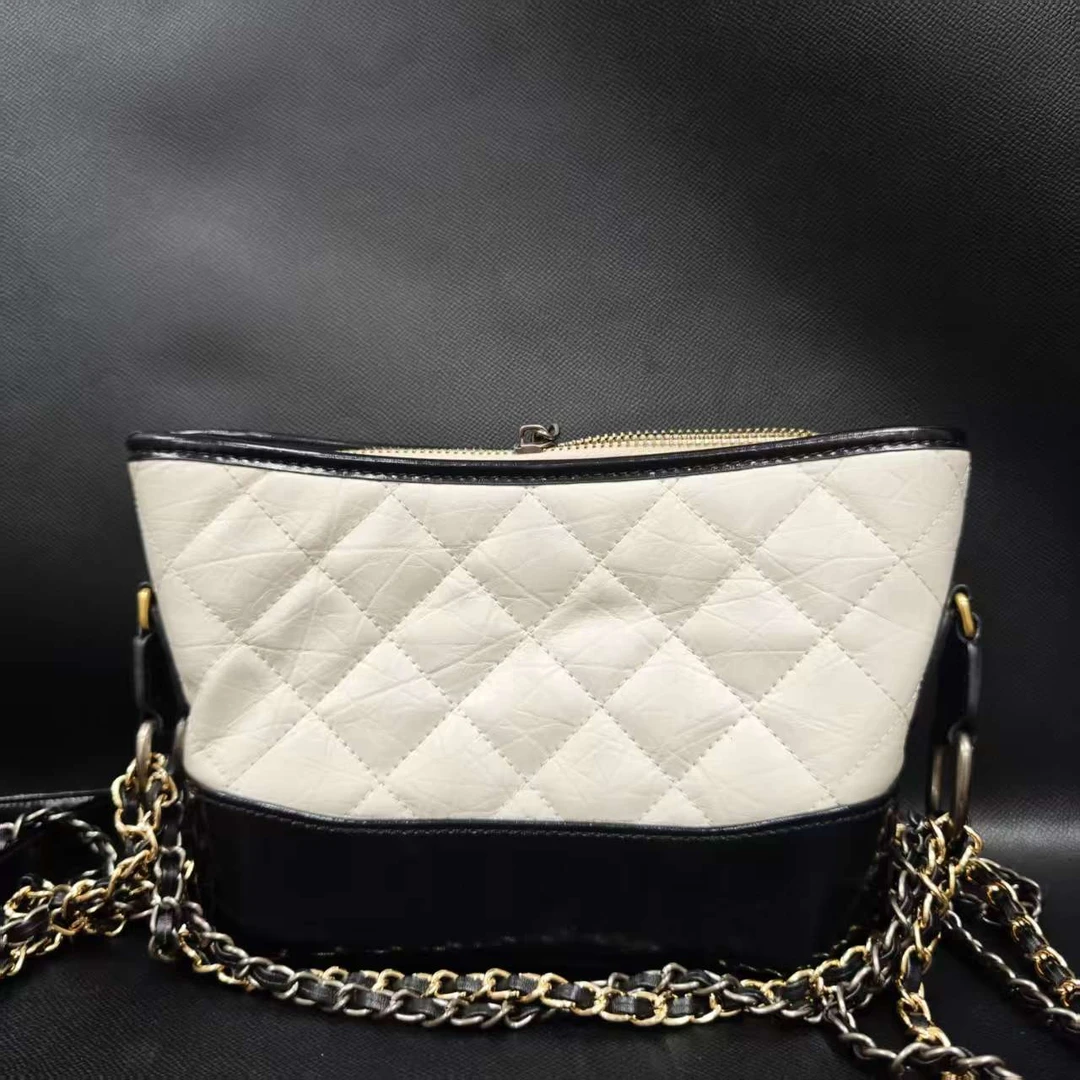 SMVP 高定奢品 潮流真皮新款女包斜挎包流浪 10568 白色