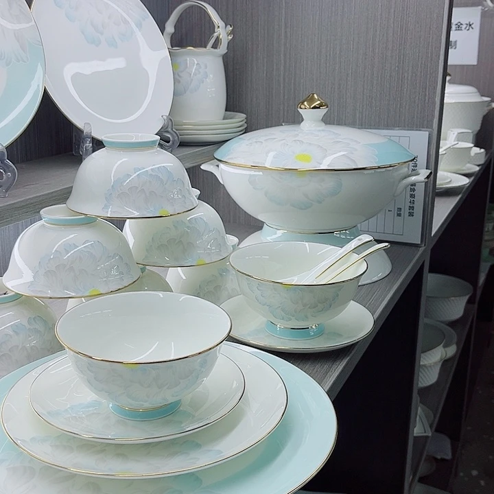 全***虎景德镇钻雅陶瓷餐具