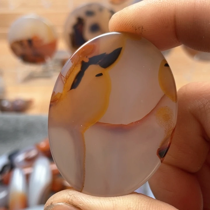 玛瑙/玉髓吊坠(不含链)未镶嵌