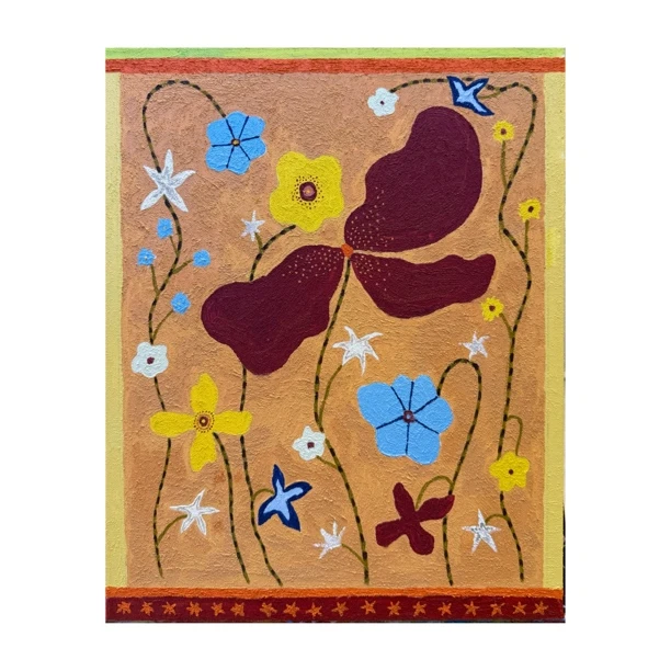 【中古小花】40*50 小众高级感挂画