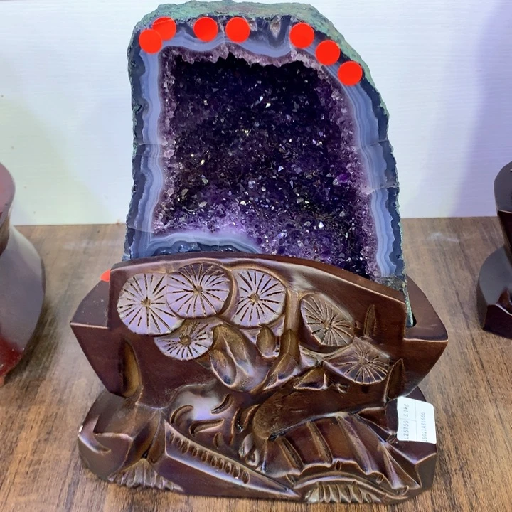 紫晶大型摆件（非配饰）未镶嵌