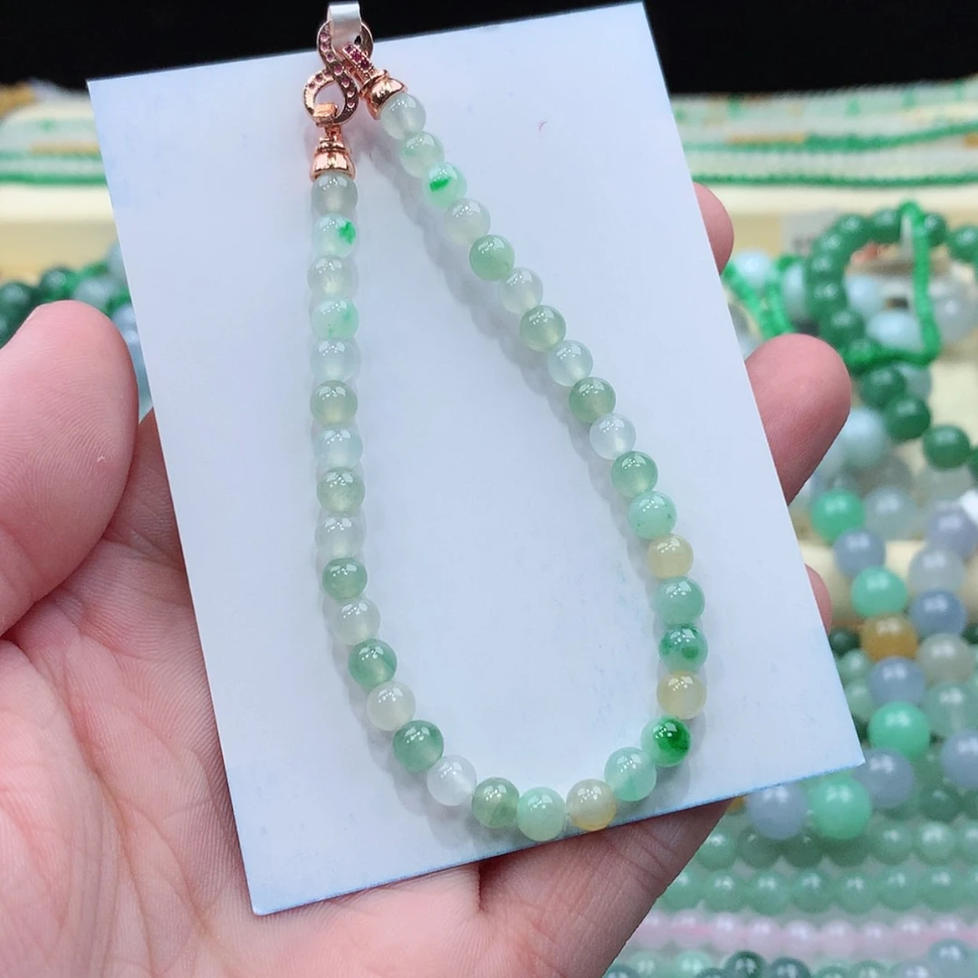 【闪购商品】项链未镶嵌翡翠缅甸天然A货翡翠