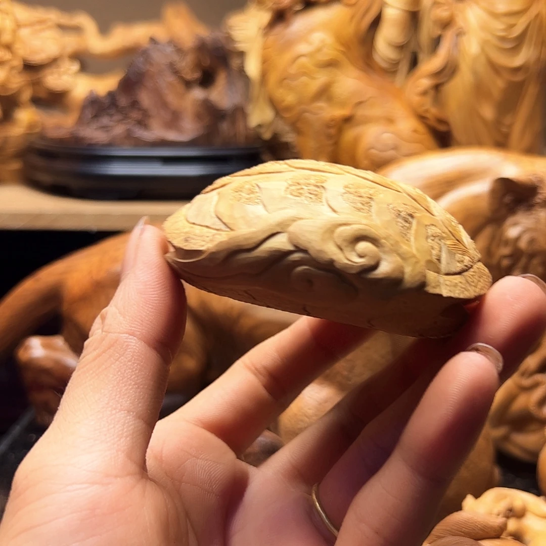 会***鱼檀香木印度老山檀香龟壳