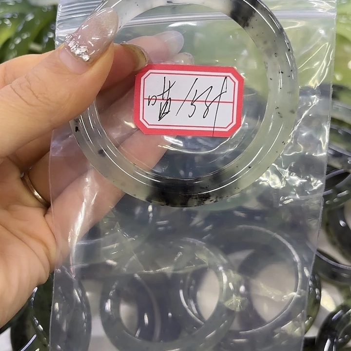 喵***】蛇纹石玉未镶嵌岫玉手镯