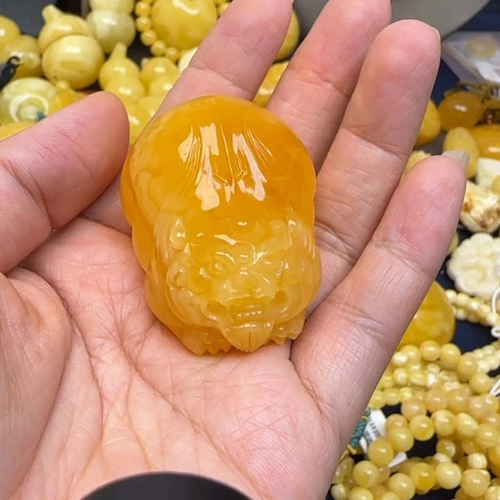 宝****蜜蜡颈饰未镶嵌天然蜜蜡