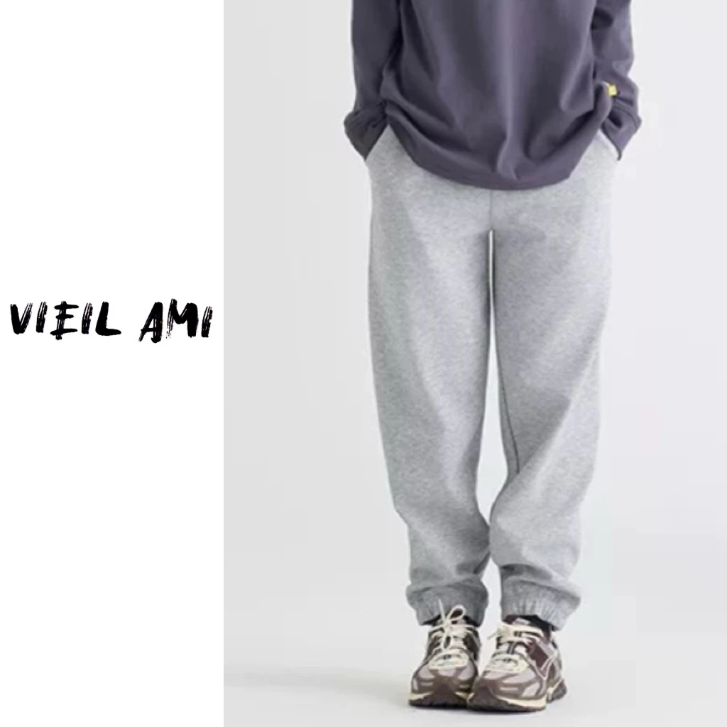 垚垚家～ 「满分无缝裤加绒加厚束脚卫裤显瘦针织休闲宽松秋冬必入