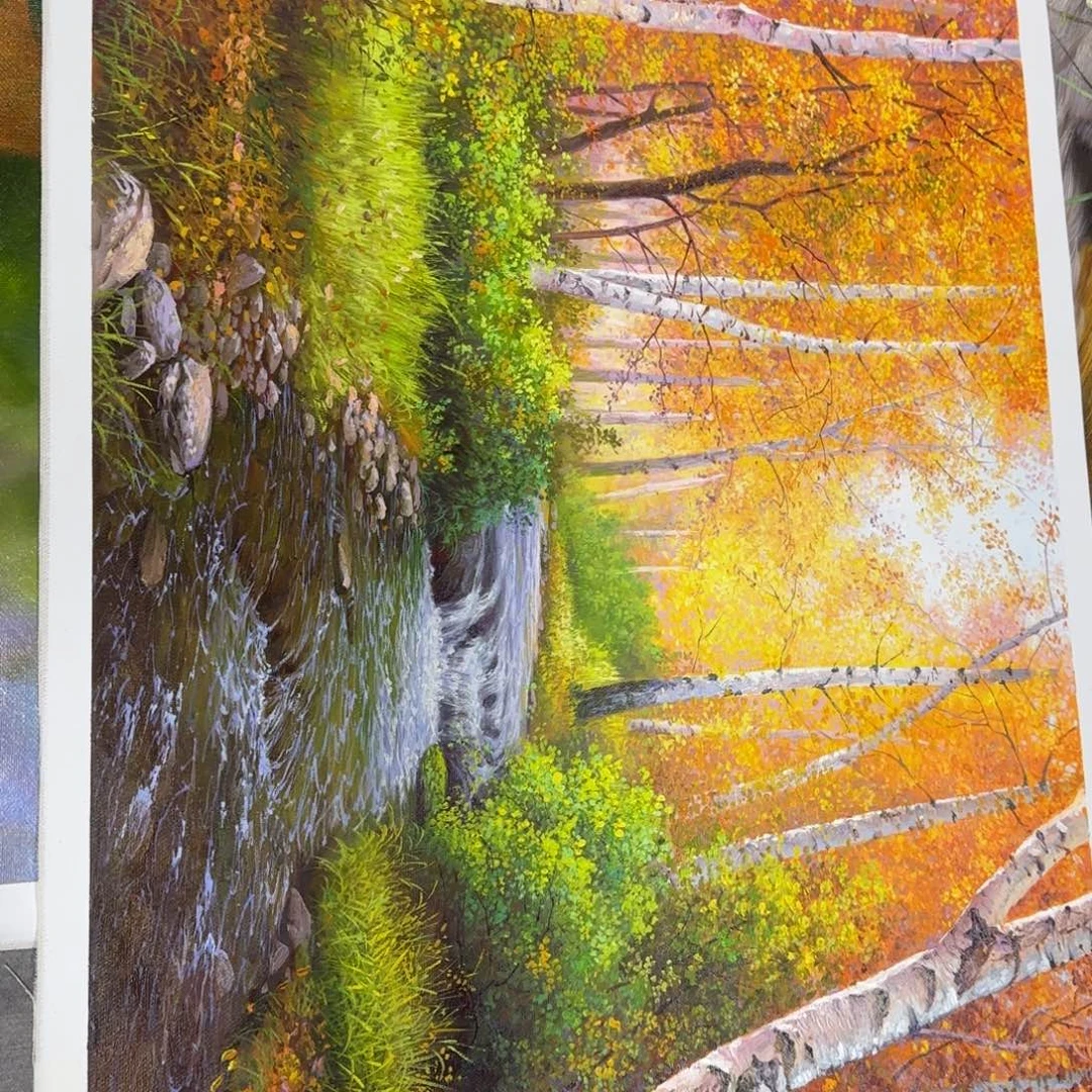 油画不知道为什么要这么喜欢