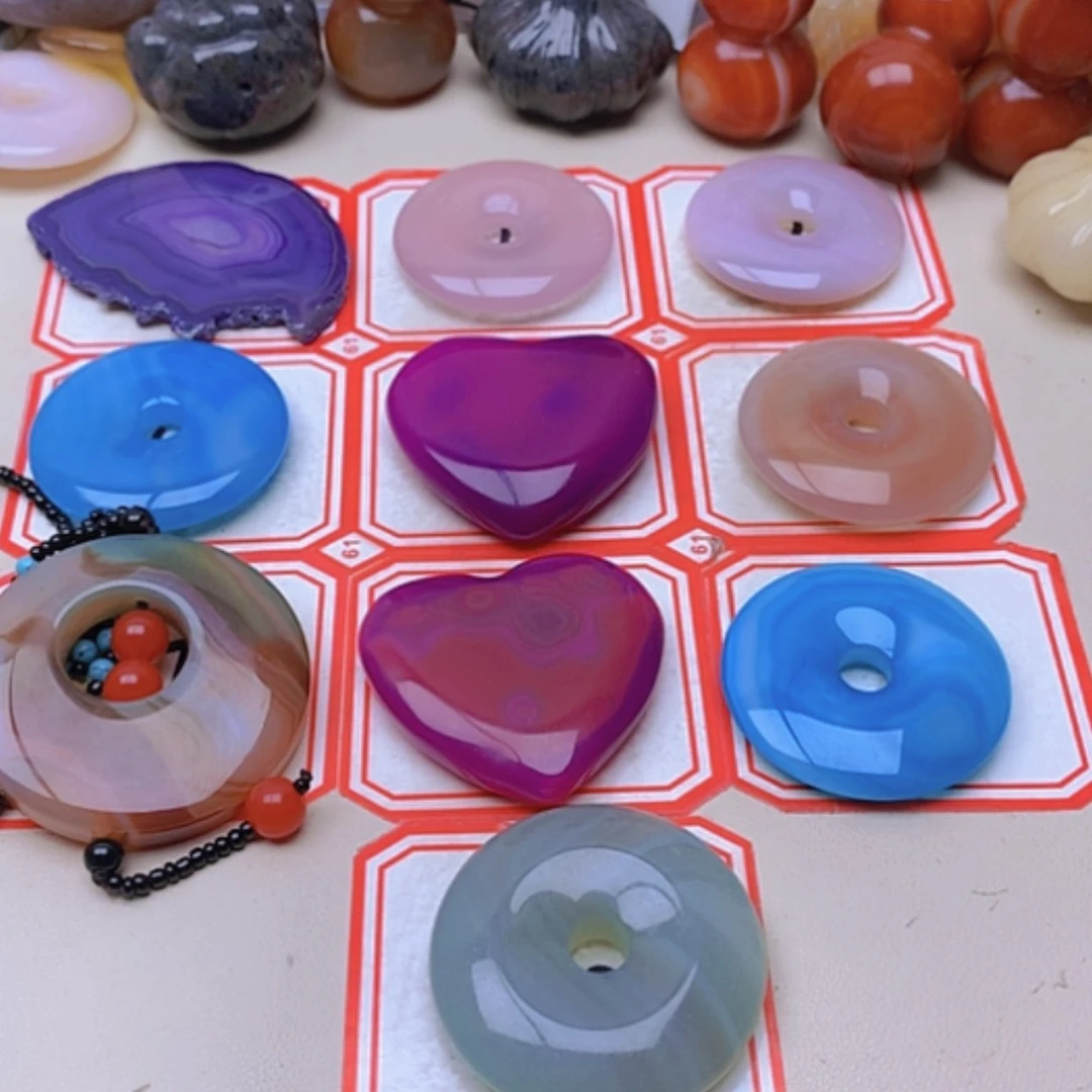 【闪购商品】未镶嵌玛瑙/玉髓珠宝半成品N**蘭