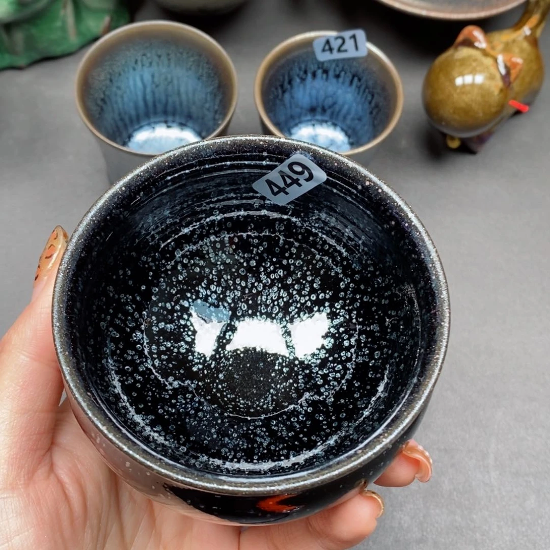 茶盏一****爷建窑建盏主人杯449