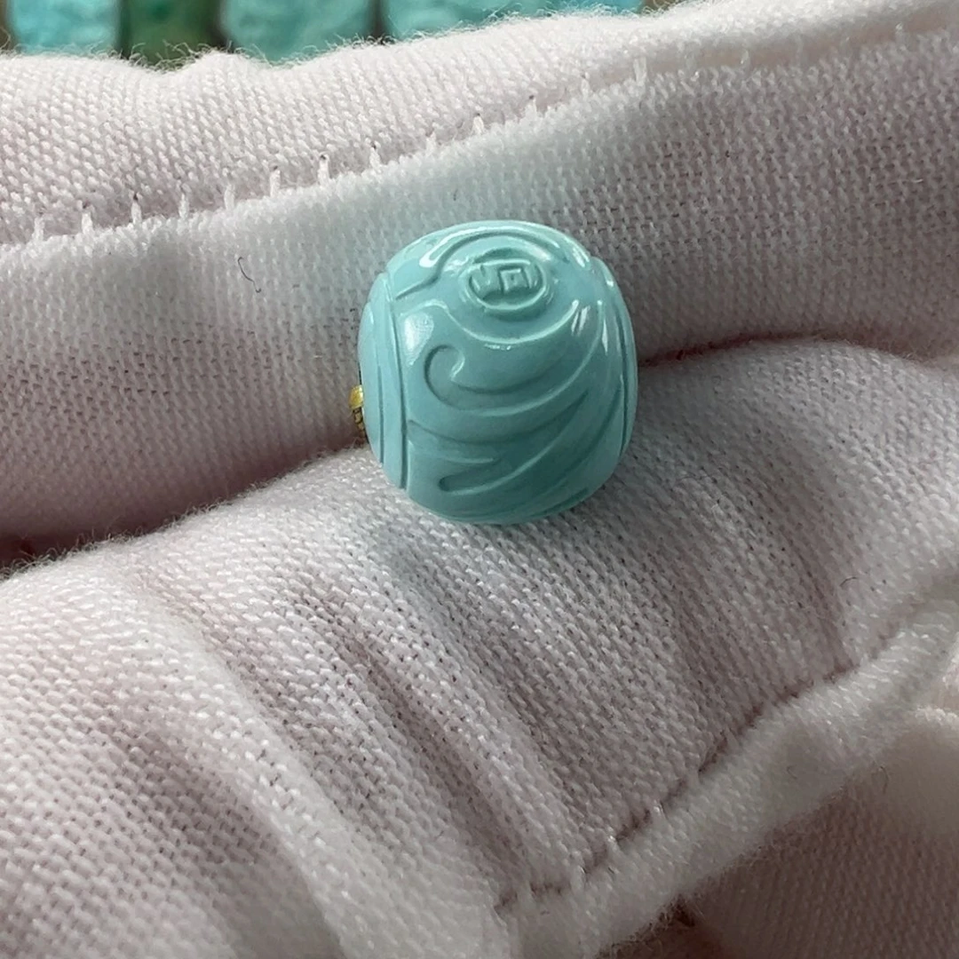 未镶嵌绿松石配饰10.5mm