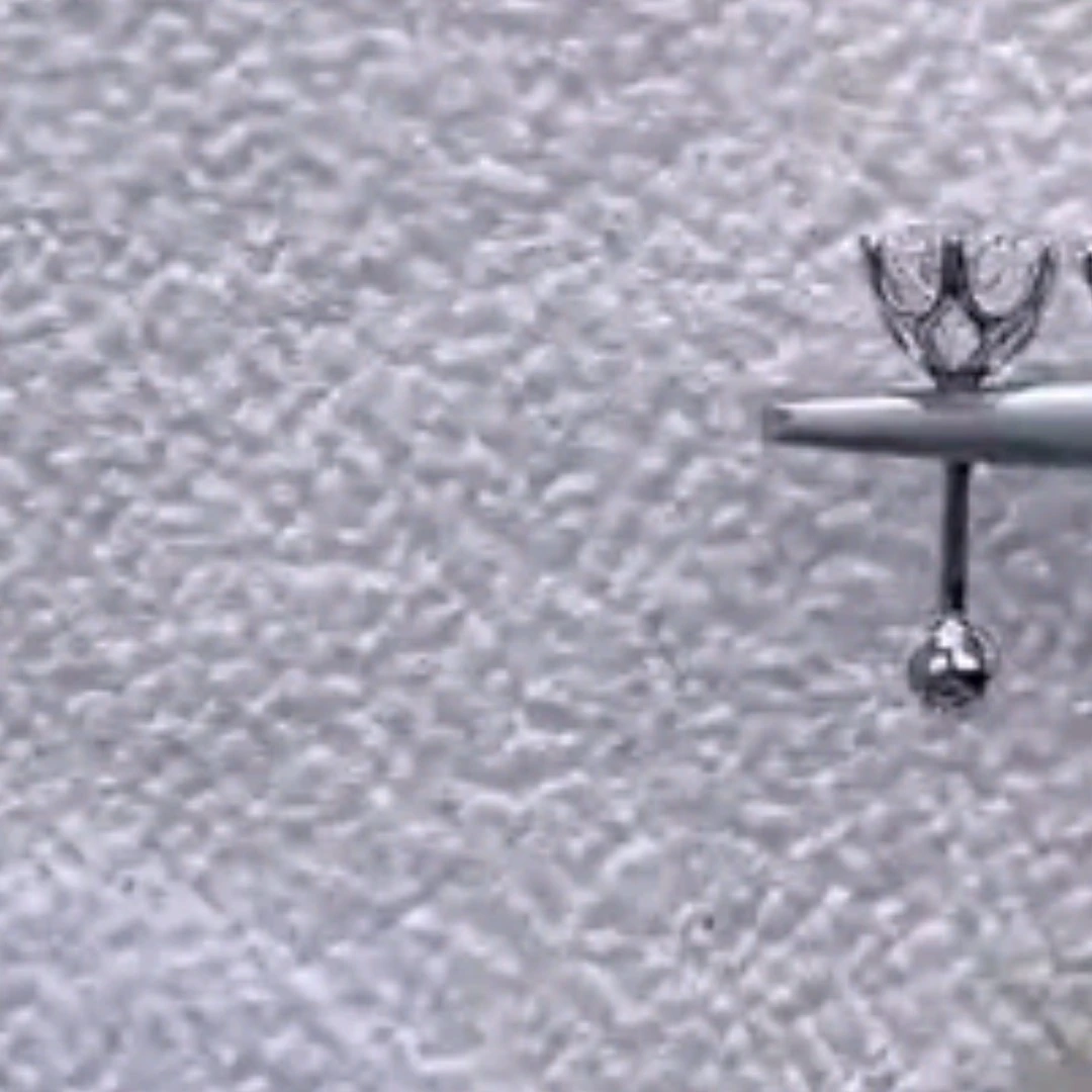 实验室培育钻石一克拉六爪螺丝耳钉定制产品无质量问题不退不换